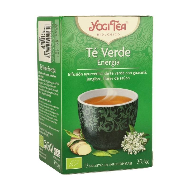 Yogi tea infusion verde energia 17 bolsas BIO