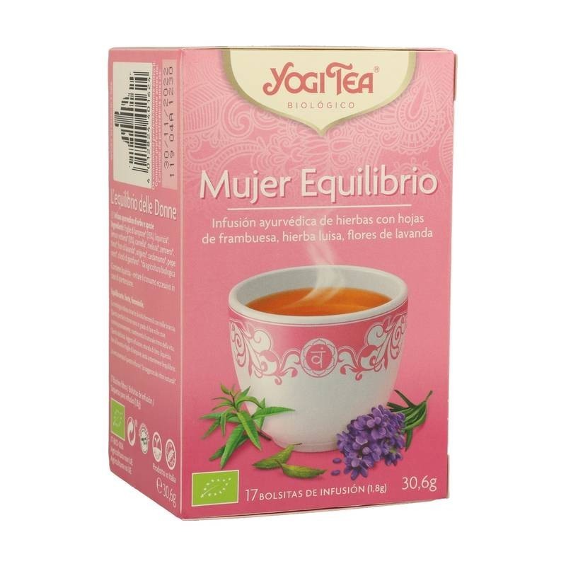 Yogi tea infusion mujer equilibrio 17 bolsas BIO