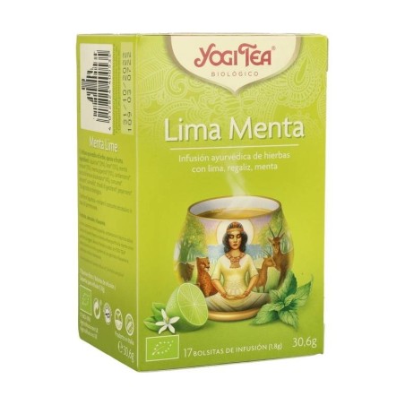 Yogi tea infusion lima menta 17 bolsas BIO