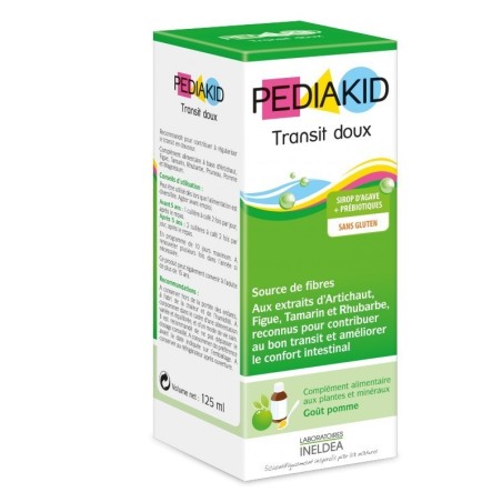 Jarabe infantil transito manzana PEDIAKID 125 ml