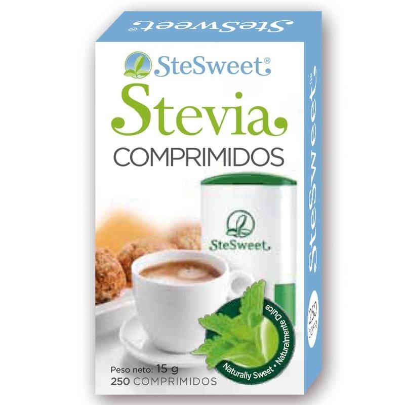 Stevia STESWEET 250 tabletas