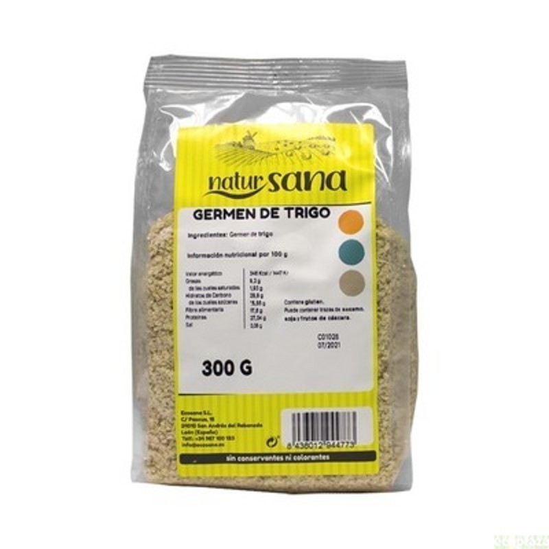 Germen trigo natural ECOSANA 300 gr